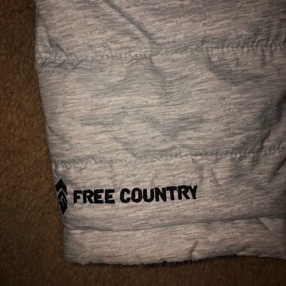 Free Country Grey/White Reversible Jacket - Picture 8 of 9